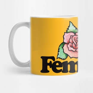 Feminist Flower Mug